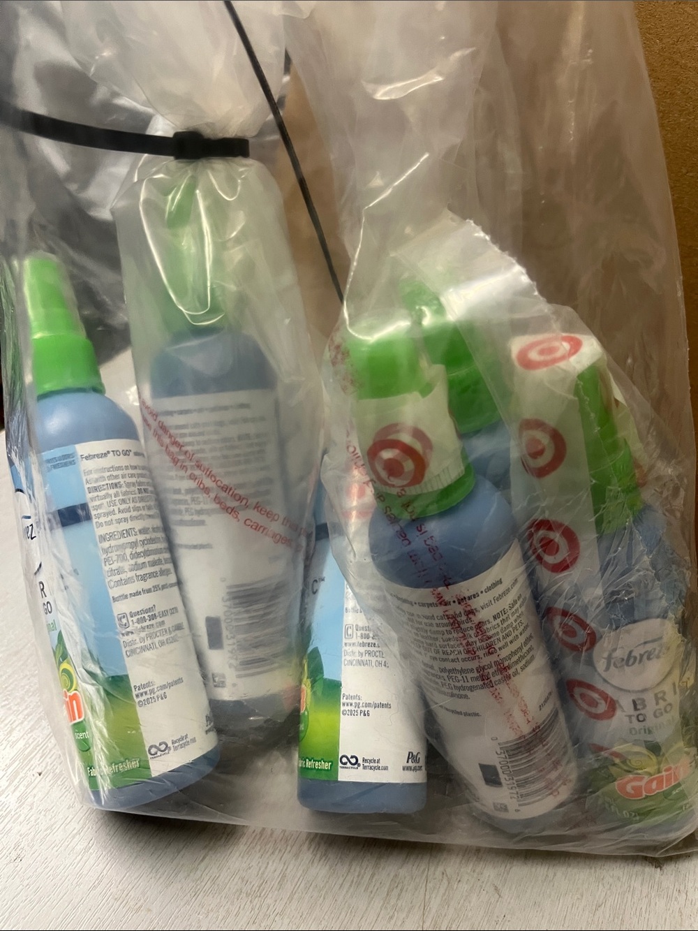 7pk febreze fabric to go original